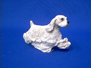 cocker spaniel sandicast figurine