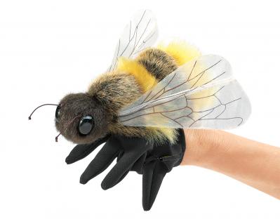 honey bee puppet plush