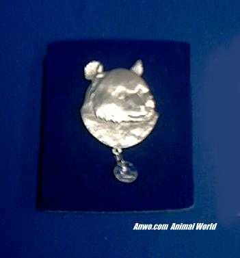 panda suncatcher pewter