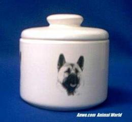 akita jar porcelain