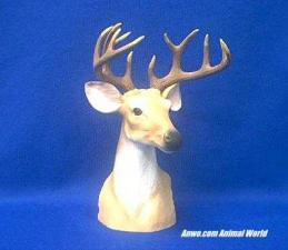 deer head figurine buck 