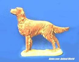 irish setter figurine country artists