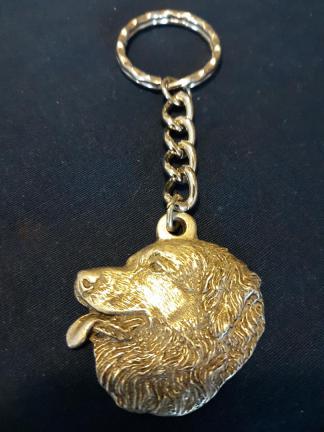 Leonberger Keychain Rawcliffe Pewter