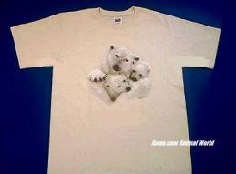 polar bear t shirt family