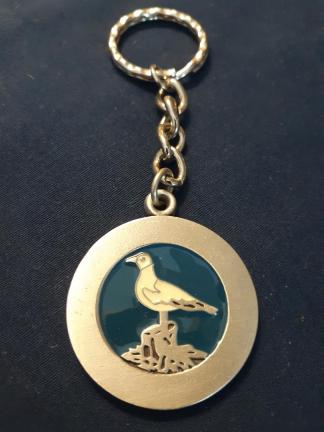 Seagull Keychain Rawcliffe Pewter