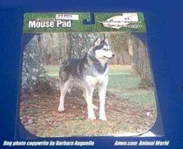 siberian husky mousepad